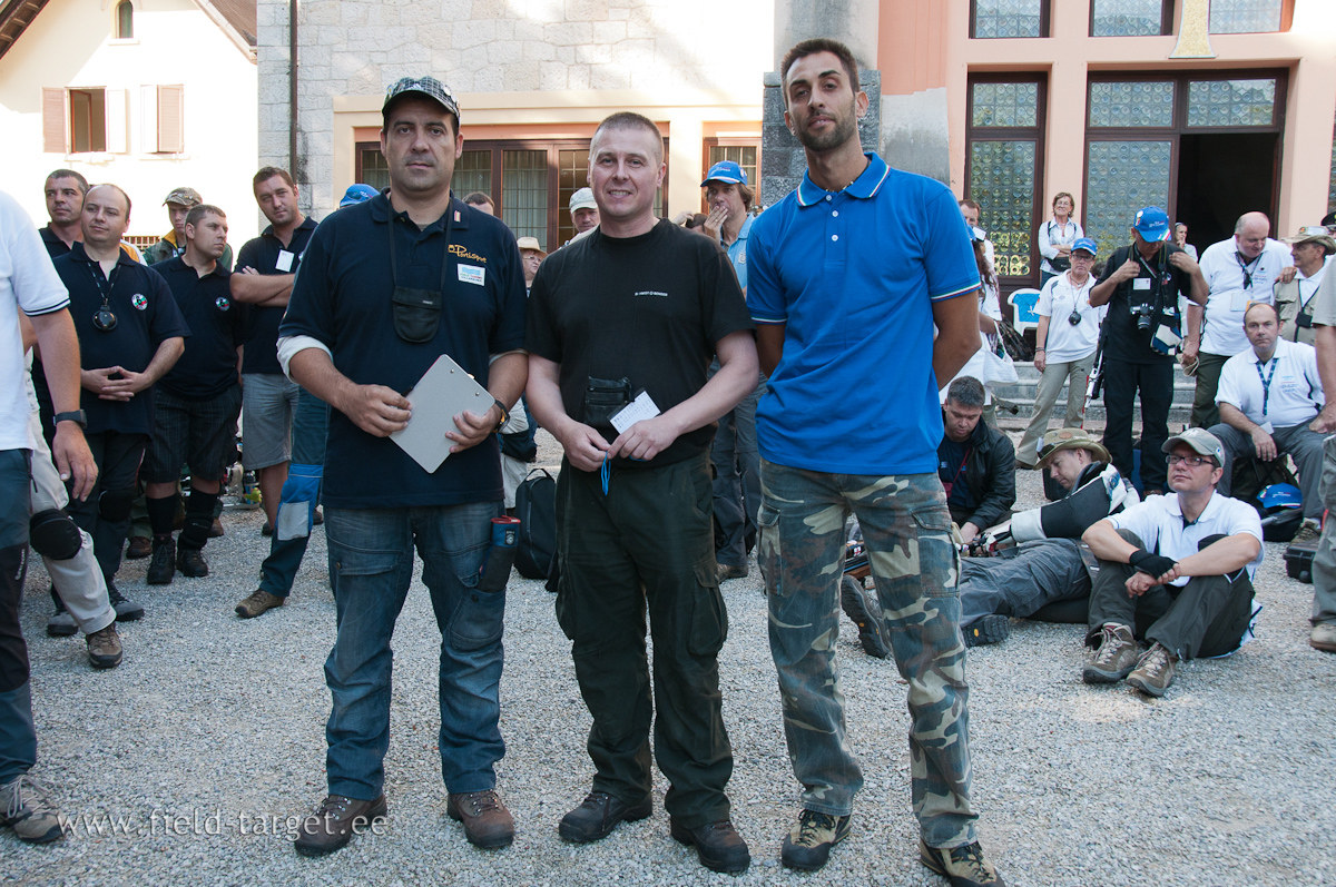 Jose Redondo Martin-Benito ES Andrew Gilliot GB Marco Coffetti  IT